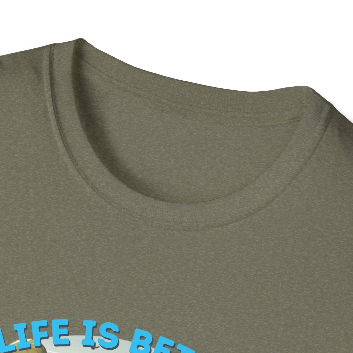 Campers Haven Cotton Tee: Eco-Friendly, Seamless Design, Lightweight Outdoor Comfort