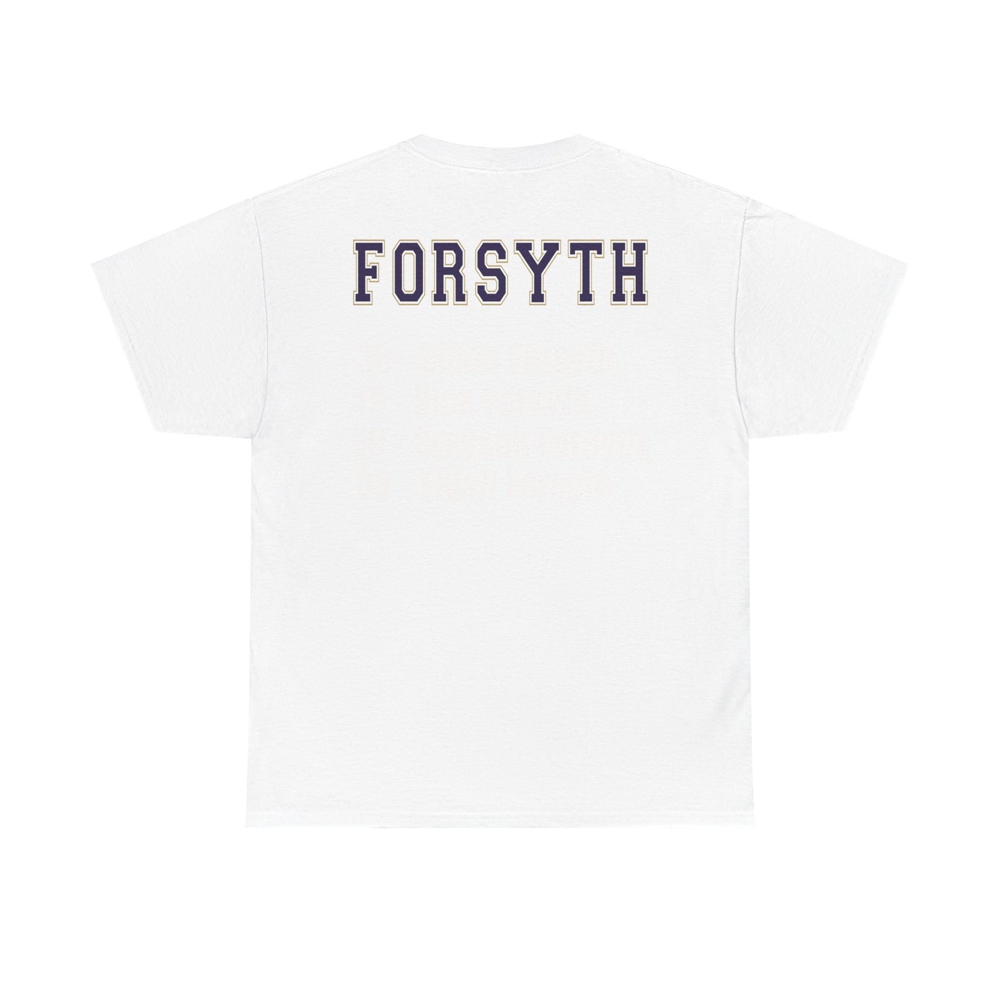 Football Fan Unisex Heavy Cotton Tee | Panthers Support Shirt, Team Pride Wear, Sports Apparel, Game Day T-Shirt, Forsyth Tee