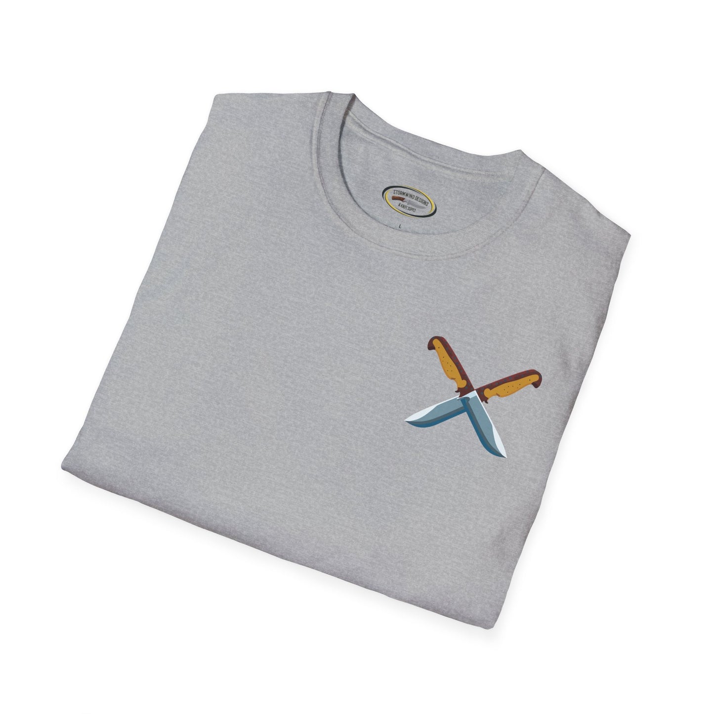 I’d Grind That Unisex T-Shirt - Soft Cotton Knife Enthusiast Tee, Durable Crew Neck, Ethically Made