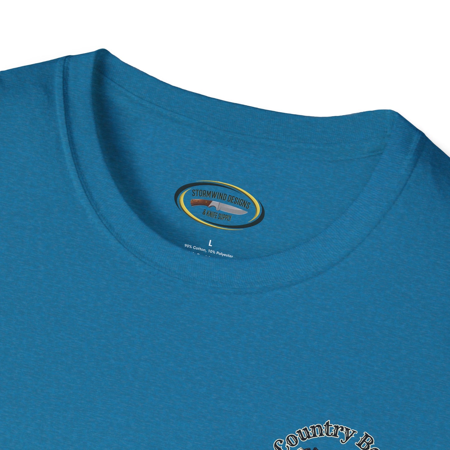 Unisex ‘Country Boys Always Survive’ Tee - Soft Ring-Spun Cotton, Durable Twill Tape Shoulders, Ethically Made & Oeko-Tex Certified