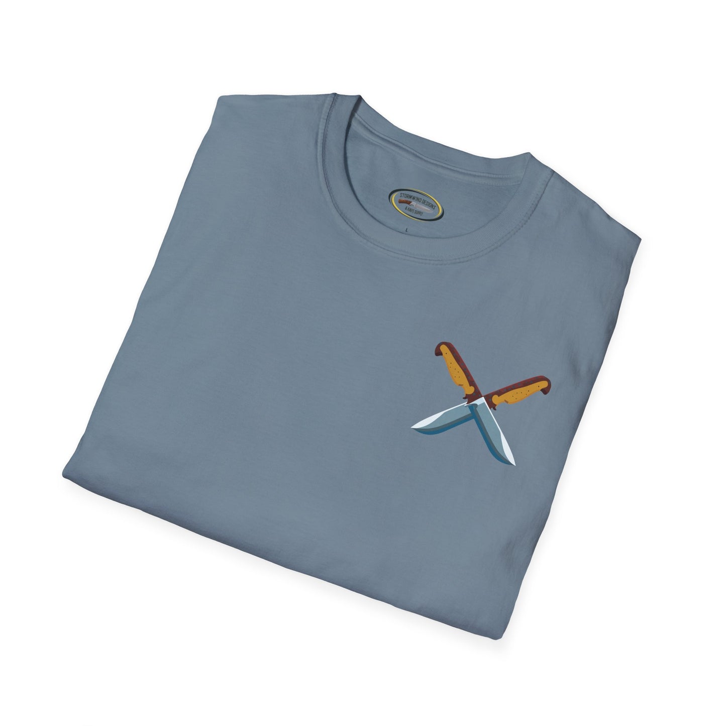 I’d Grind That Unisex T-Shirt - Soft Cotton Knife Enthusiast Tee, Durable Crew Neck, Ethically Made