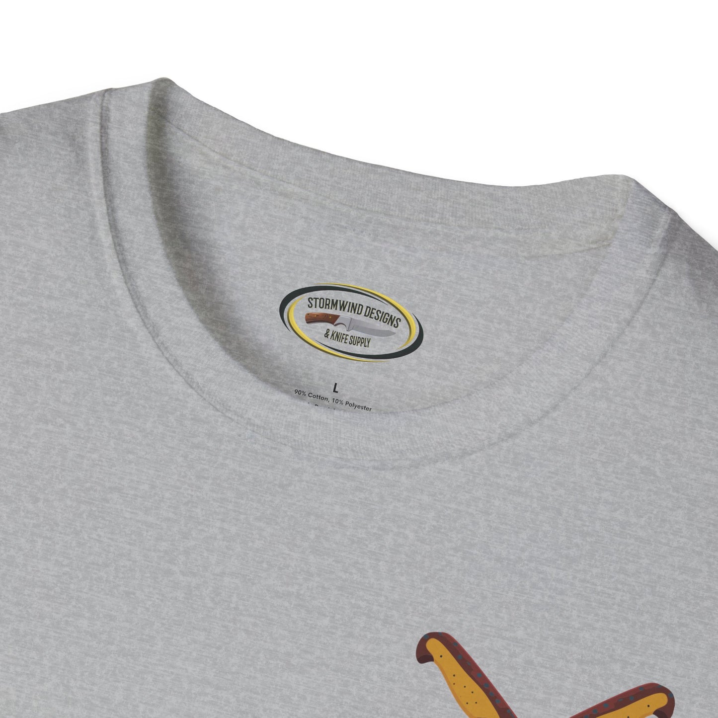 I’d Grind That Unisex T-Shirt - Soft Cotton Knife Enthusiast Tee, Durable Crew Neck, Ethically Made