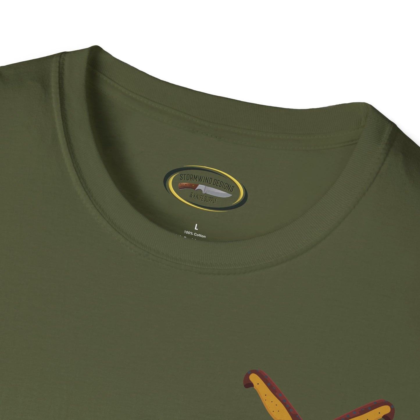 I’d Grind That Unisex T-Shirt - Soft Cotton Knife Enthusiast Tee, Durable Crew Neck, Ethically Made