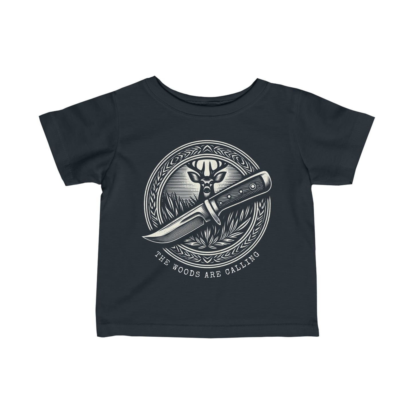 The woods are calling toddler shirt