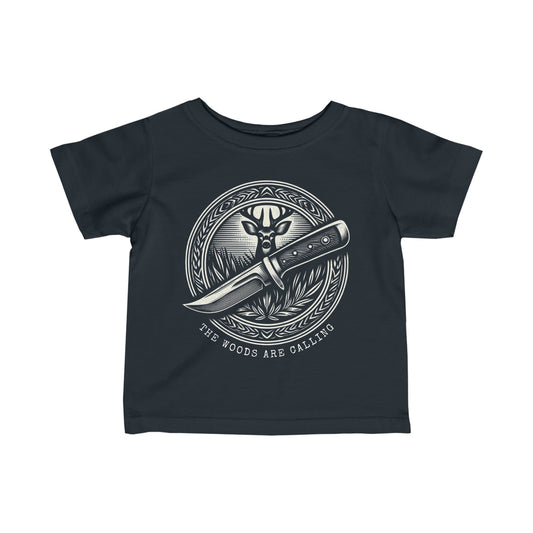 The woods are calling toddler shirt