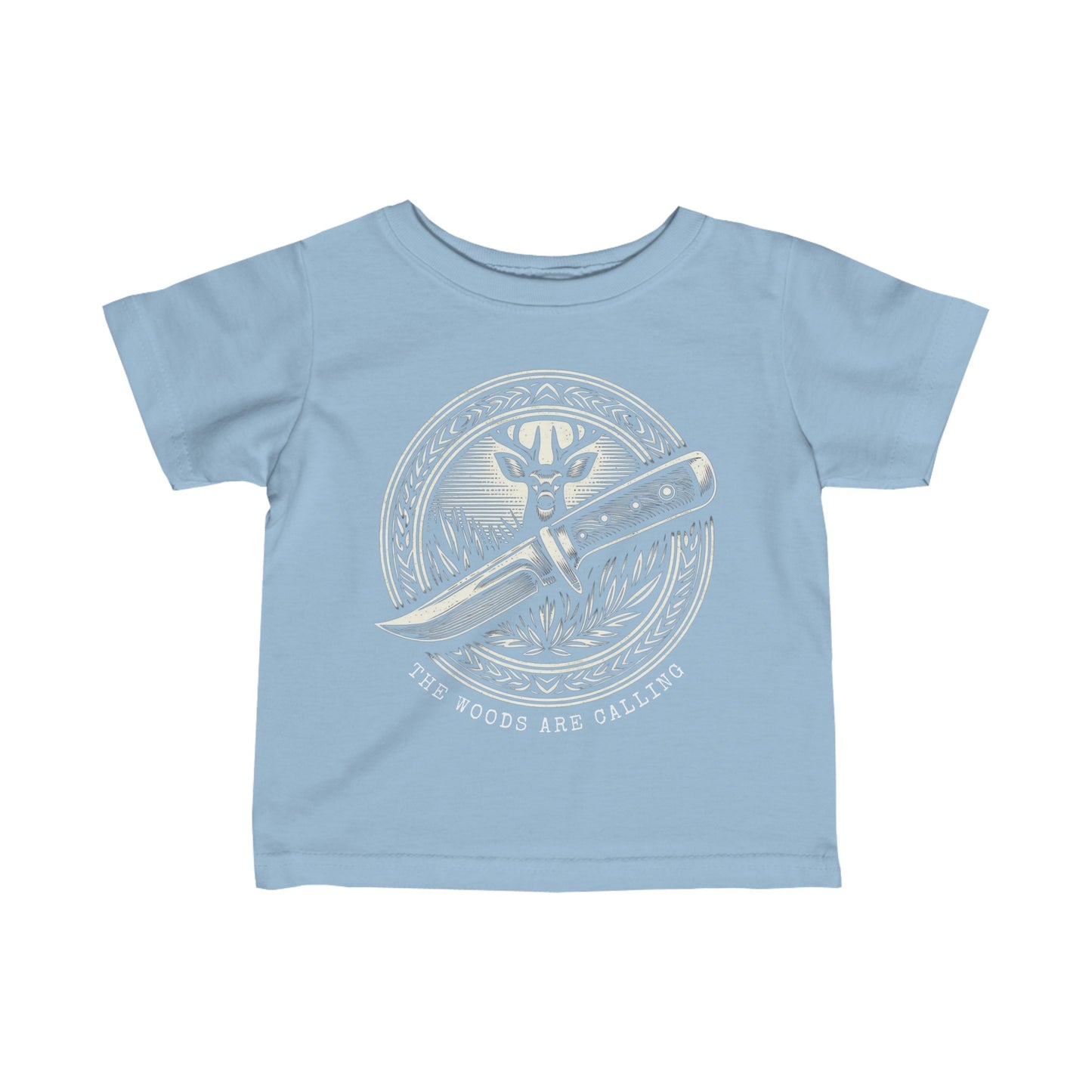 The woods are calling toddler shirt