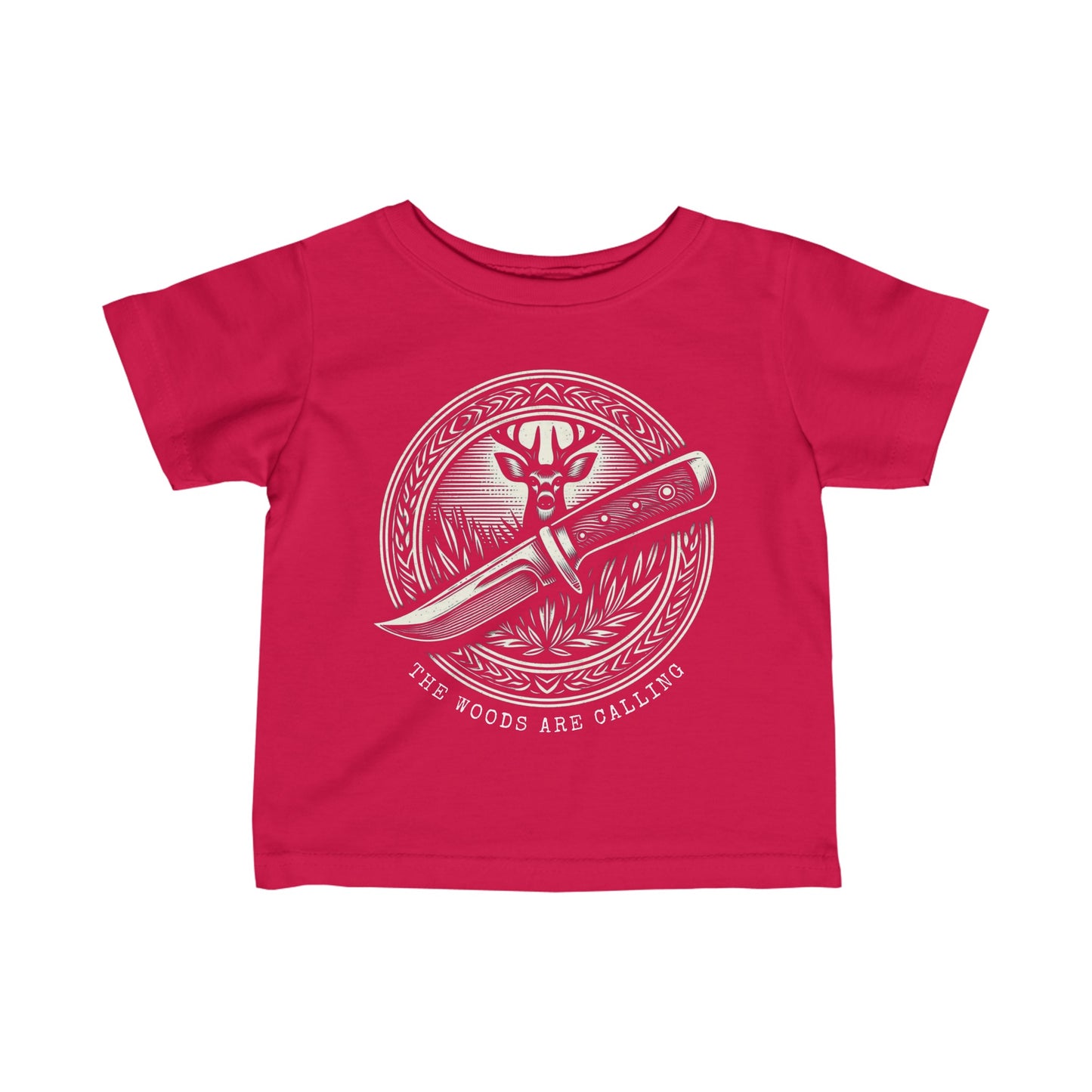 The woods are calling toddler shirt