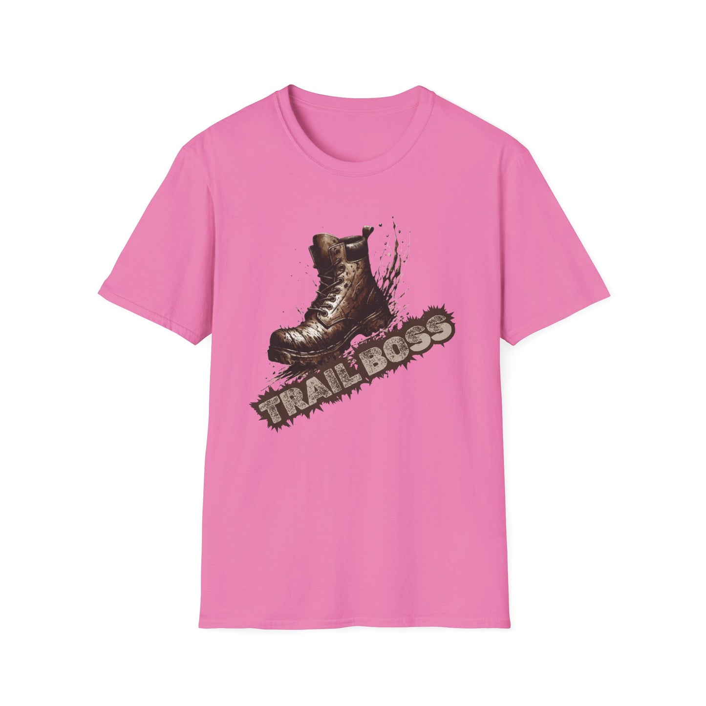Trail Boss Cotton Tee: Bear-Proof Humor, Eco-Friendly Comfort, Versatile Outdoor Wear