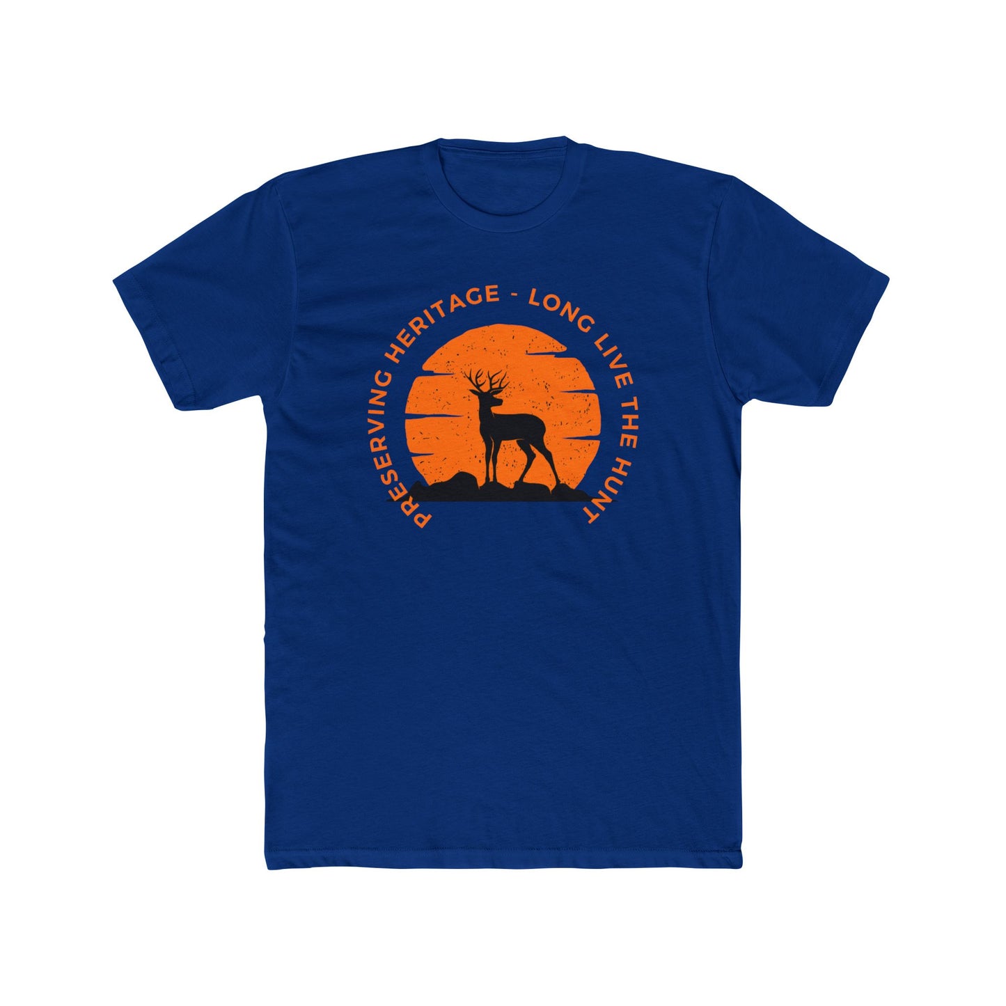 “American Hunting Heritage Men’s Tee - Long live the Hunt | Lightweight Cotton Crew Shirt”
