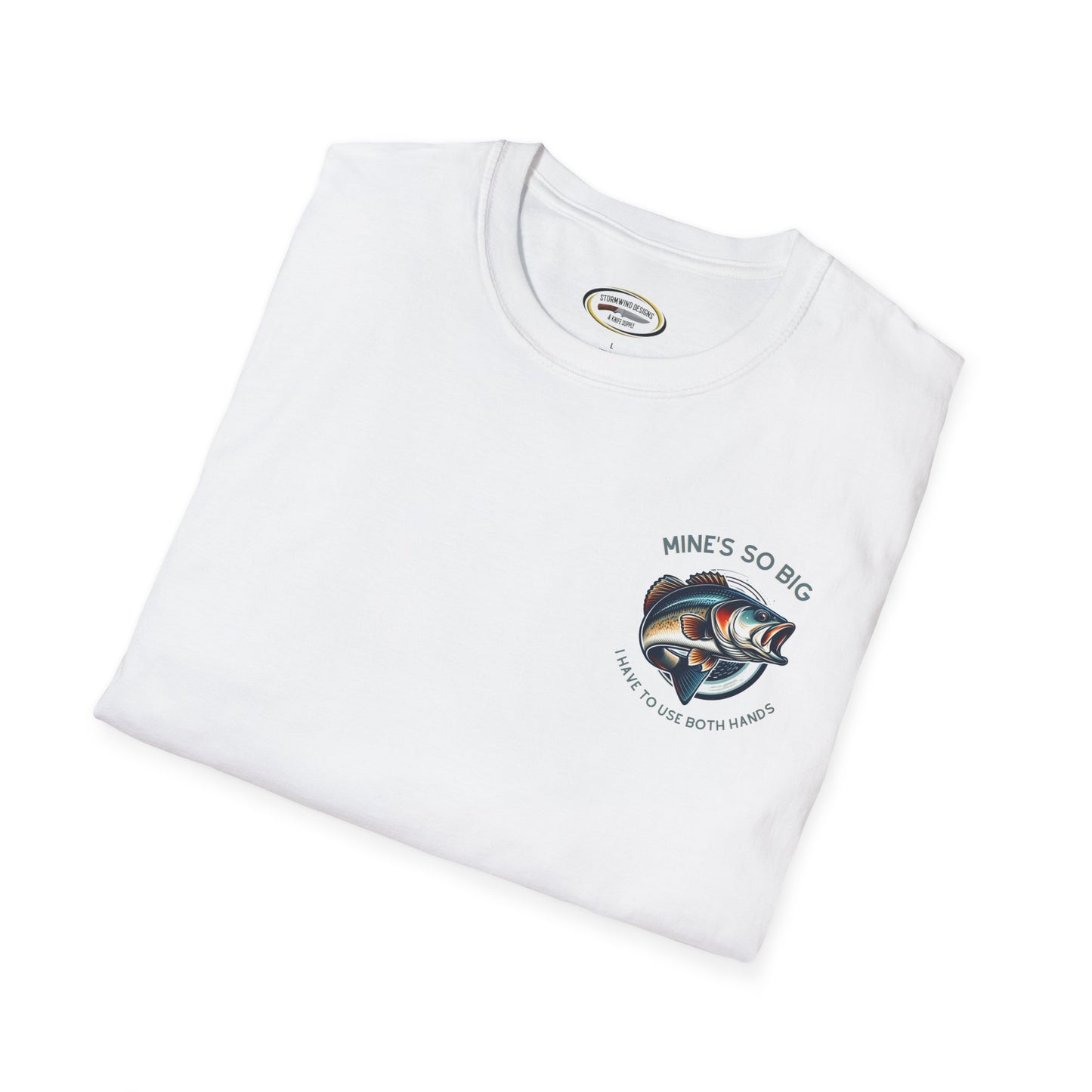 Unisex Bass Fishing T-Shirt | Humorous Angler Tee | Soft-Style Cotton Comfort | Durable & Ethical Casualwear | Funny Fishing Gift