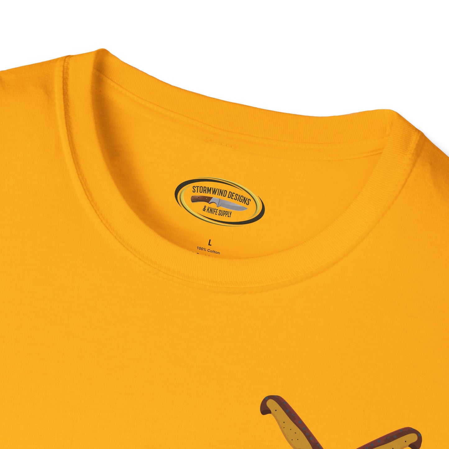 I’d Grind That Unisex T-Shirt - Soft Cotton Knife Enthusiast Tee, Durable Crew Neck, Ethically Made