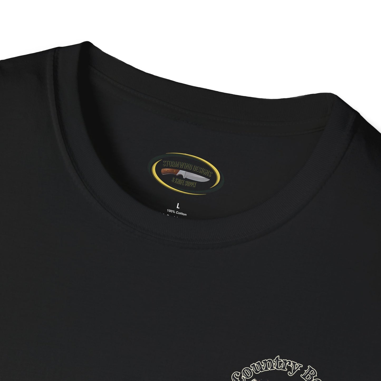 Unisex ‘Country Boys Always Survive’ Tee - Soft Ring-Spun Cotton, Durable Twill Tape Shoulders, Ethically Made & Oeko-Tex Certified
