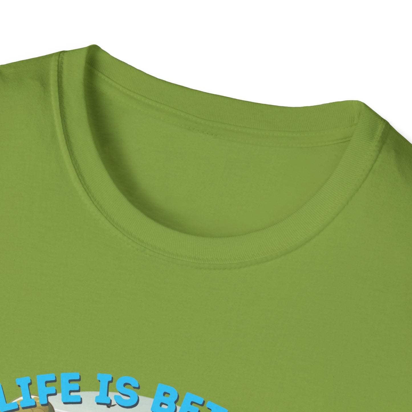 Campers Haven Cotton Tee: Eco-Friendly, Seamless Design, Lightweight Outdoor Comfort