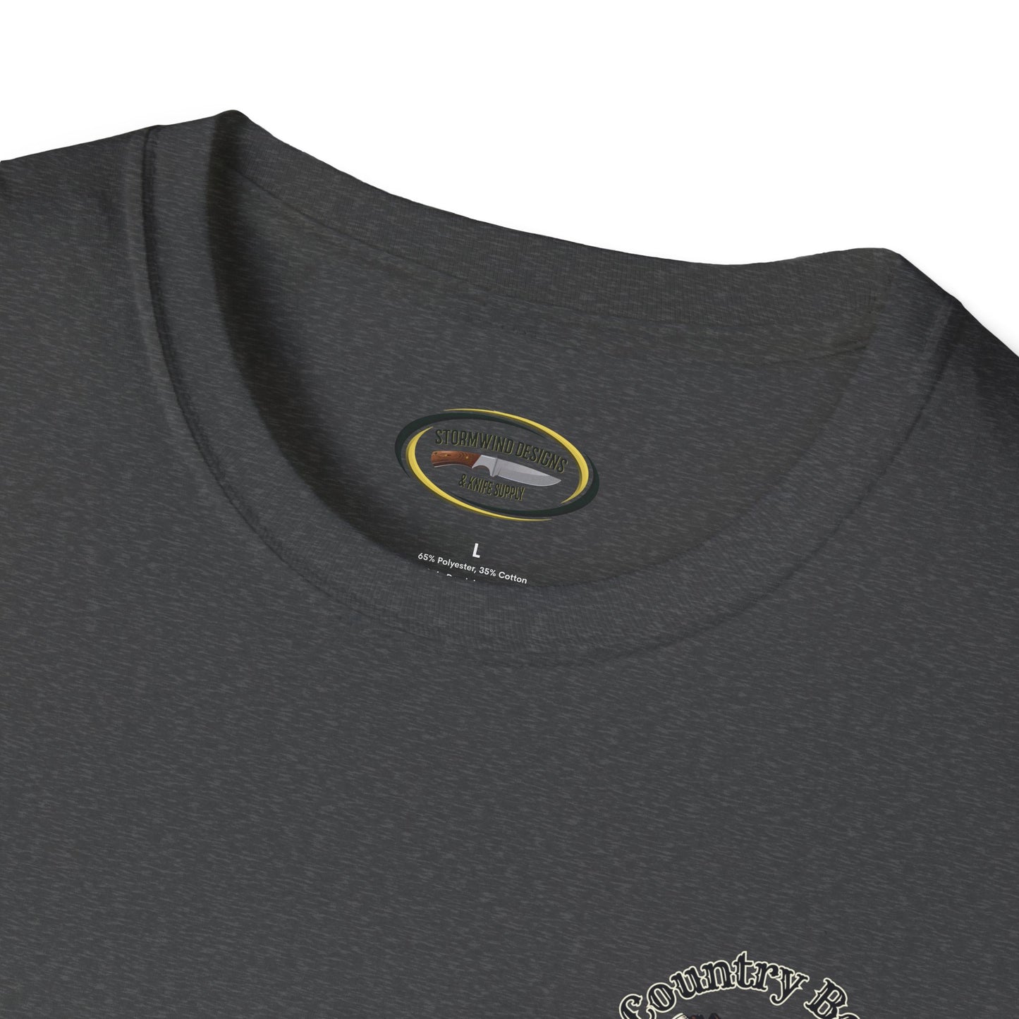 Unisex ‘Country Boys Always Survive’ Tee - Soft Ring-Spun Cotton, Durable Twill Tape Shoulders, Ethically Made & Oeko-Tex Certified