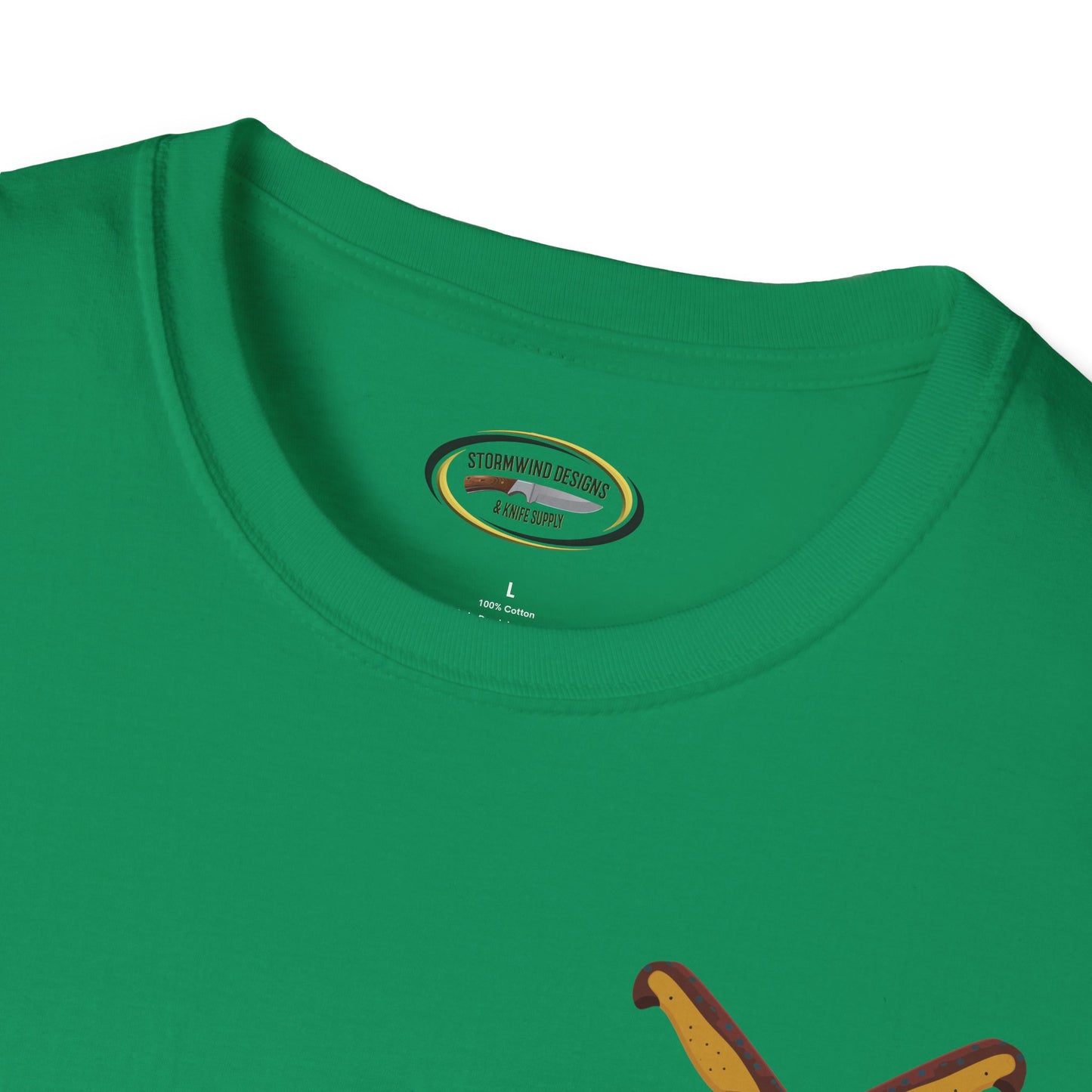 I’d Grind That Unisex T-Shirt - Soft Cotton Knife Enthusiast Tee, Durable Crew Neck, Ethically Made
