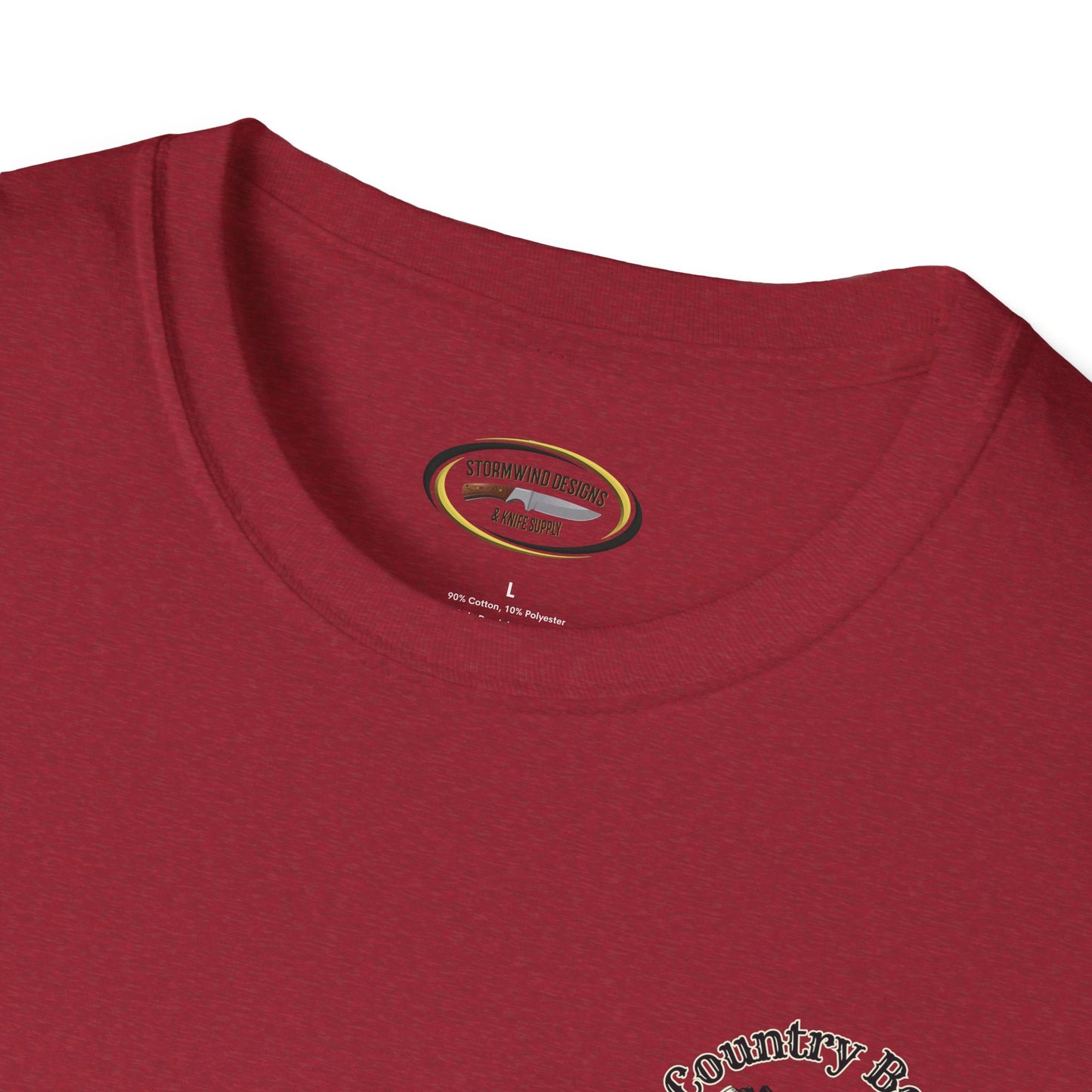 Unisex ‘Country Boys Always Survive’ Tee - Soft Ring-Spun Cotton, Durable Twill Tape Shoulders, Ethically Made & Oeko-Tex Certified
