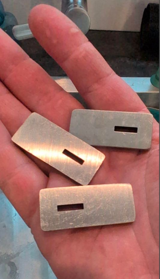 20x Knife Making hardware– DIY Guard Blank 420 stainless steel