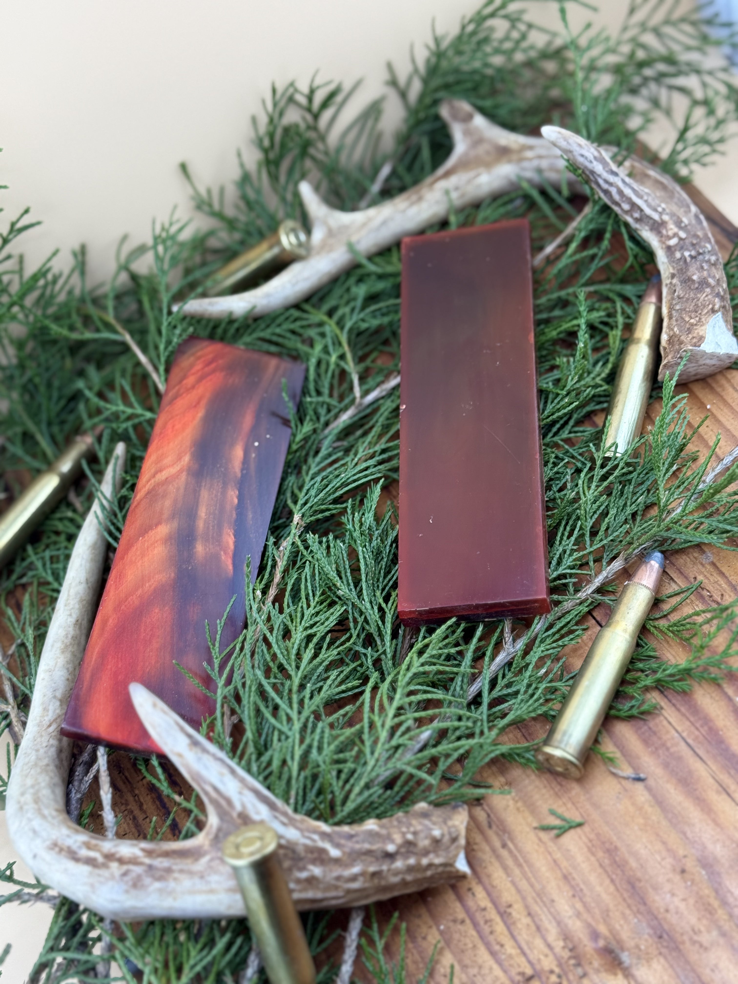 Exploring Premium Knife Handle Materials from Camel Bone to Burl Wood