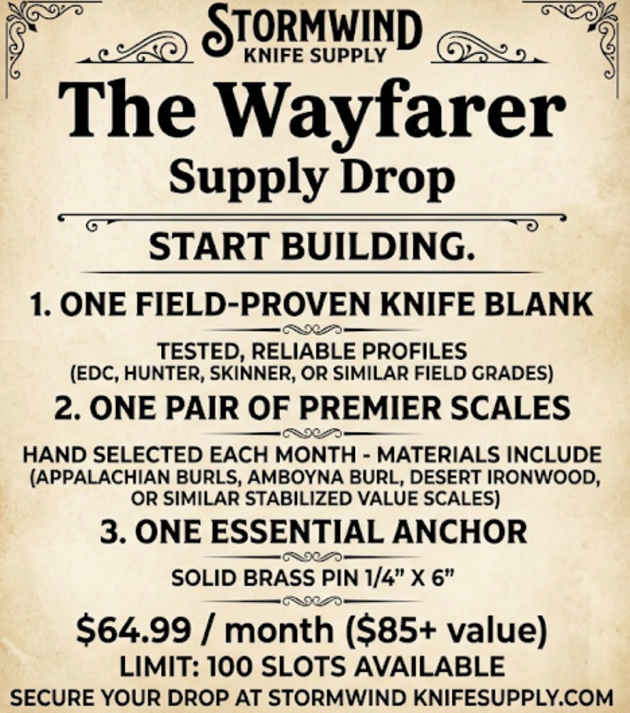 Wayfarer Supply Drop - Monthly Subscription