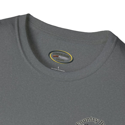 Unisex ‘Country Boys Always Survive’ Tee - Soft Ring-Spun Cotton, Durable Twill Tape Shoulders, Ethically Made & Oeko-Tex Certified