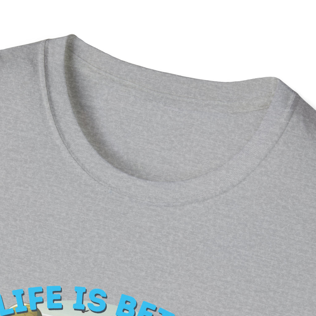 Campers Haven Cotton Tee: Eco-Friendly, Seamless Design, Lightweight Outdoor Comfort
