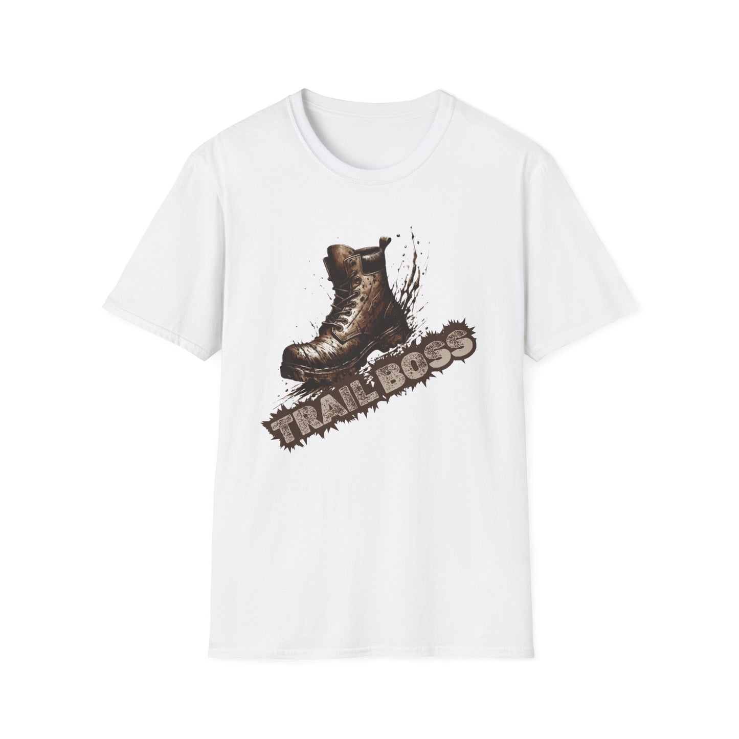 Trail Boss Cotton Tee: Bear-Proof Humor, Eco-Friendly Comfort, Versatile Outdoor Wear