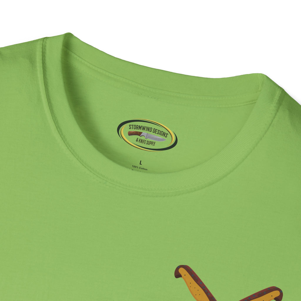 I’d Grind That Unisex T-Shirt - Soft Cotton Knife Enthusiast Tee, Durable Crew Neck, Ethically Made