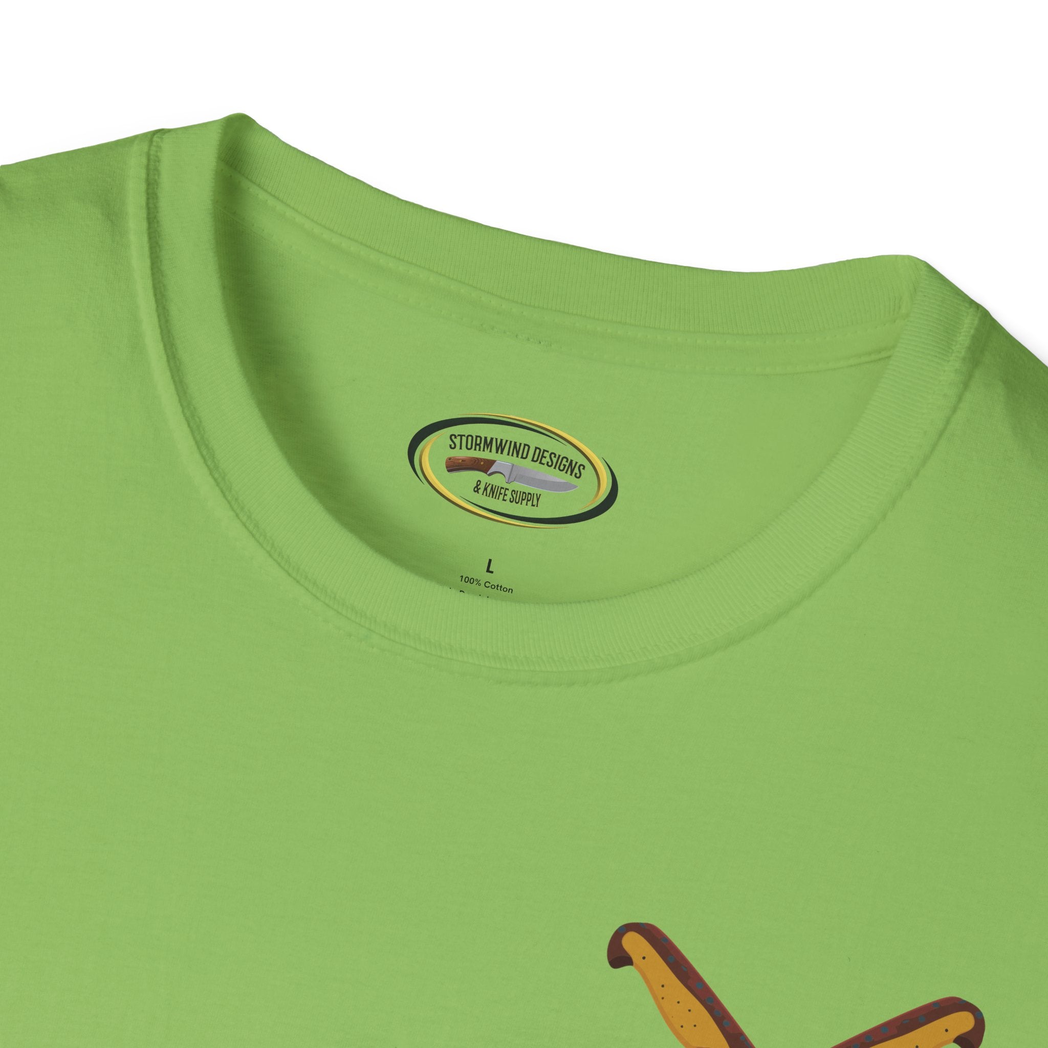 I’d Grind That Unisex T-Shirt - Soft Cotton Knife Enthusiast Tee, Durable Crew Neck, Ethically Made