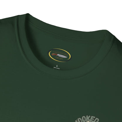 Unisex ‘Hooked on Trout Fishing’ Tee - Soft-Style Comfort | 100% Cotton Crewneck Shirt