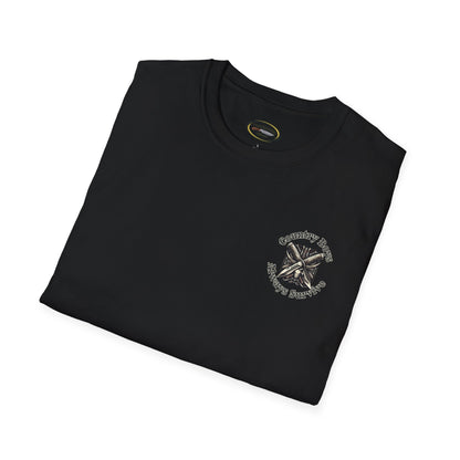 Unisex ‘Country Boys Always Survive’ Tee - Soft Ring-Spun Cotton, Durable Twill Tape Shoulders, Ethically Made & Oeko-Tex Certified