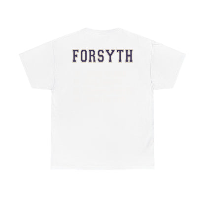 Football Fan Unisex Heavy Cotton Tee | Panthers Support Shirt, Team Pride Wear, Sports Apparel, Game Day T-Shirt, Forsyth Tee