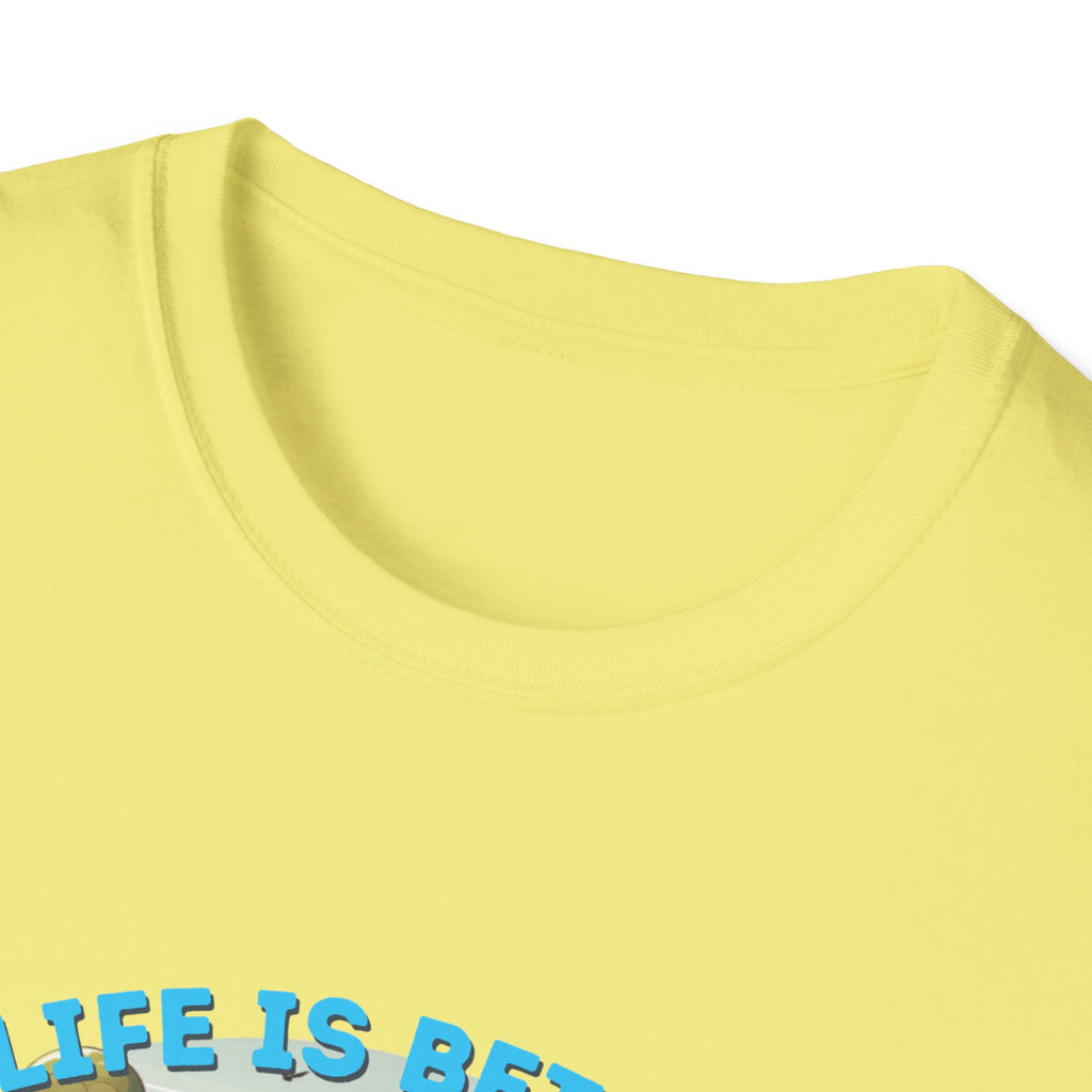 Campers Haven Cotton Tee: Eco-Friendly, Seamless Design, Lightweight Outdoor Comfort