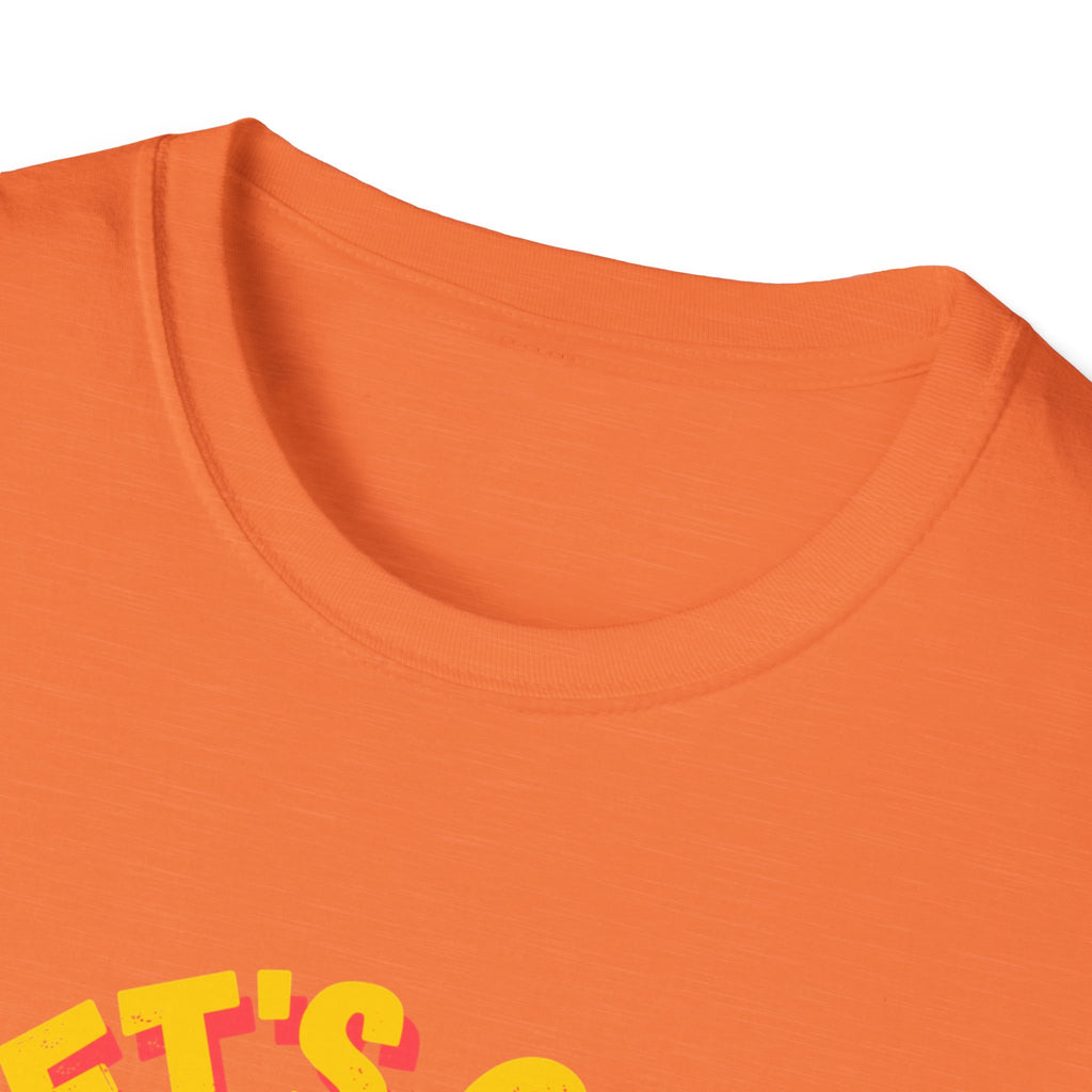 Campfire Wit Tee - lets get toasted - 100% Cotton Comfort | Eco-Friendly Outdoor Adventure Shirt with Humorous Twist