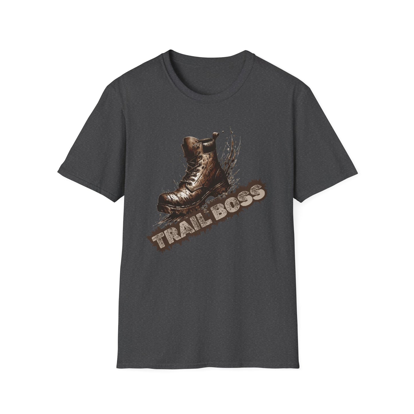 Trail Boss Cotton Tee: Bear-Proof Humor, Eco-Friendly Comfort, Versatile Outdoor Wear