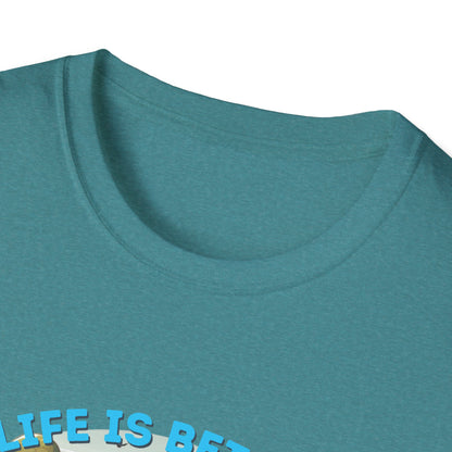 Campers Haven Cotton Tee: Eco-Friendly, Seamless Design, Lightweight Outdoor Comfort