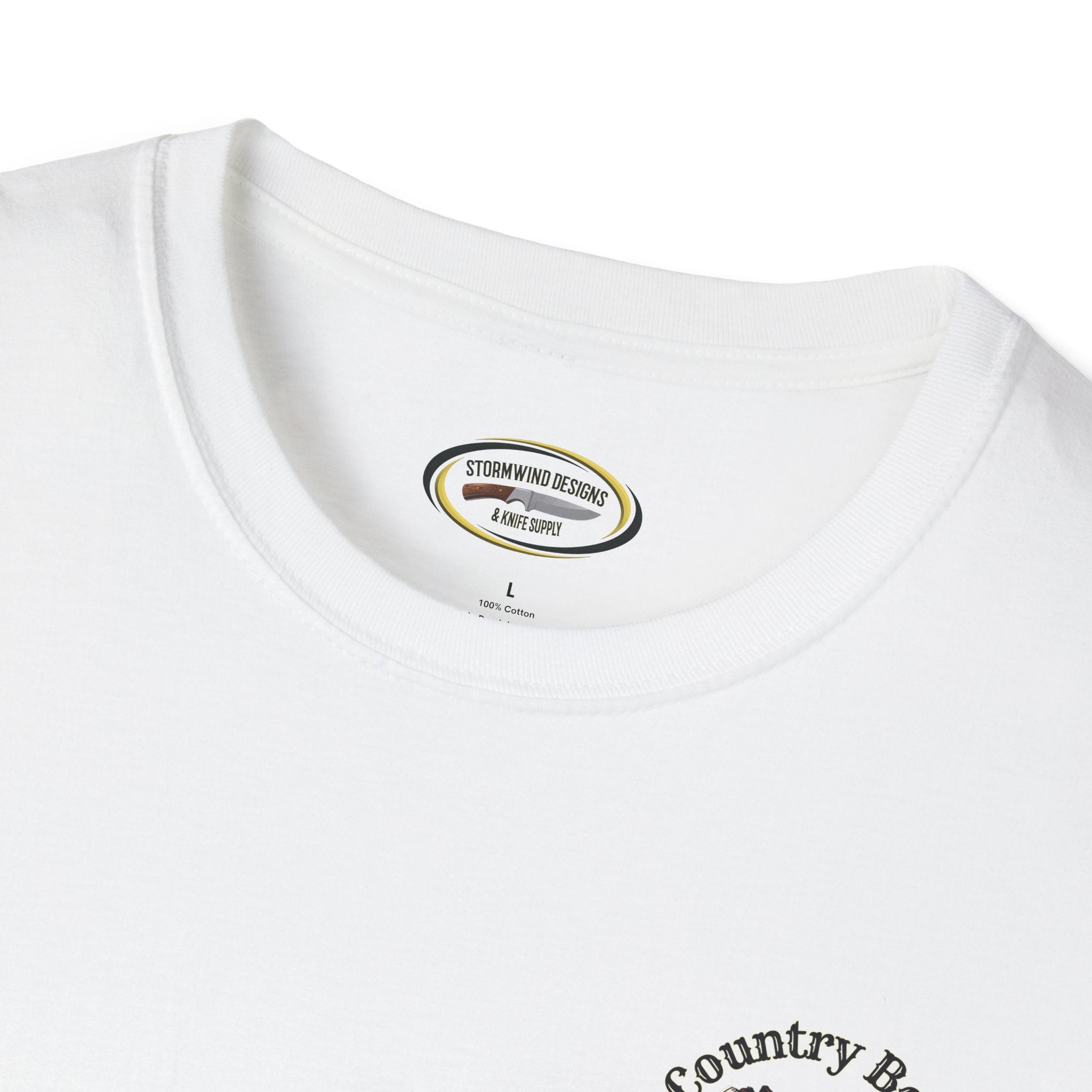 Unisex ‘Country Boys Always Survive’ Tee - Soft Ring-Spun Cotton, Durable Twill Tape Shoulders, Ethically Made & Oeko-Tex Certified