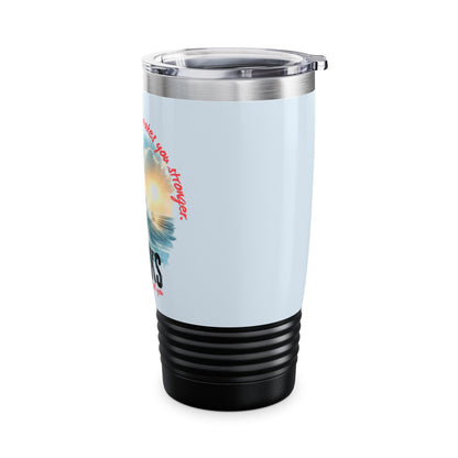 Predatory Prowess Mug: 20oz Sharks Will Kill You Statement Cup