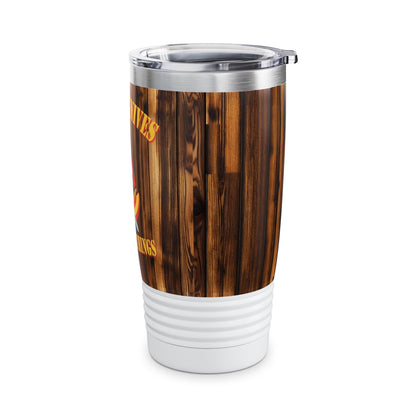 Makers & Knife Enthusiasts Ringneck Tumbler - 20oz Double-Wall Stainless Steel with Glossy Print