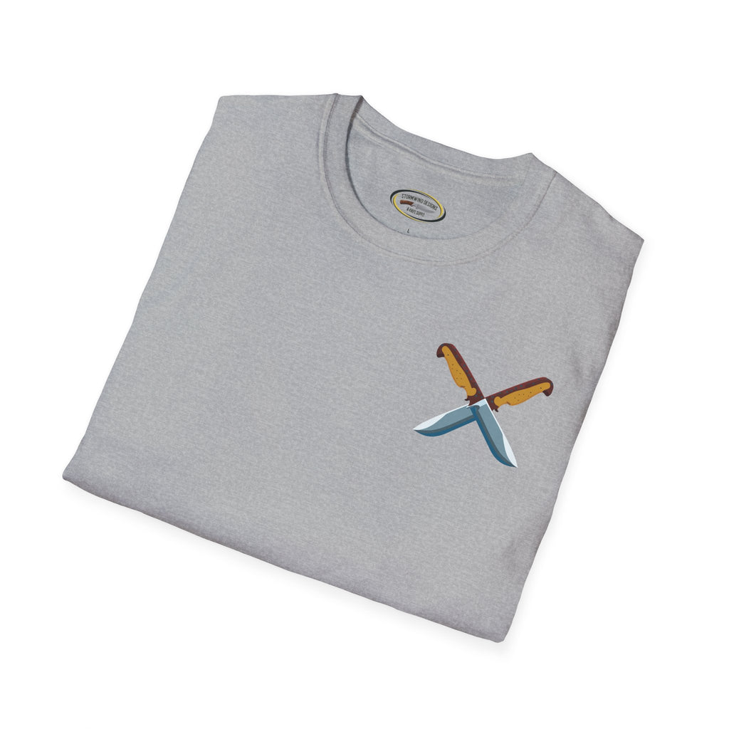 I’d Grind That Unisex T-Shirt - Soft Cotton Knife Enthusiast Tee, Durable Crew Neck, Ethically Made