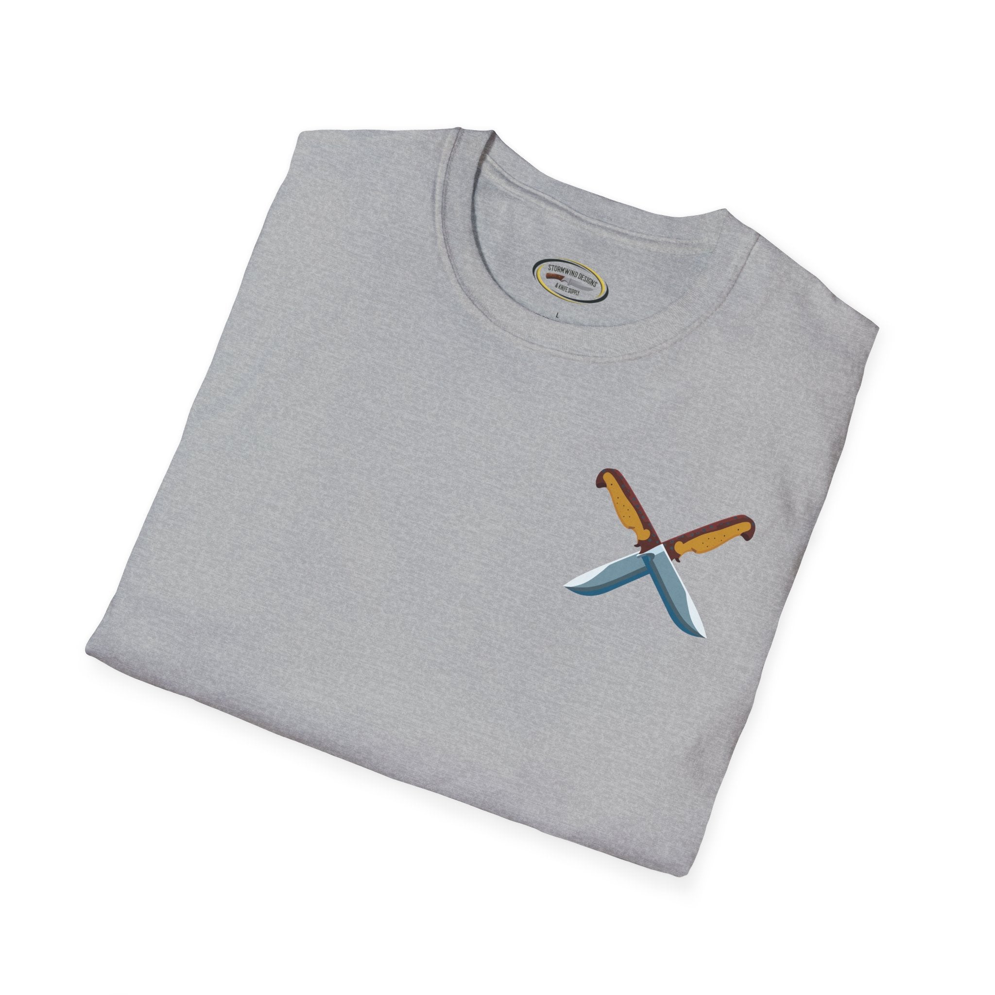 I’d Grind That Unisex T-Shirt - Soft Cotton Knife Enthusiast Tee, Durable Crew Neck, Ethically Made