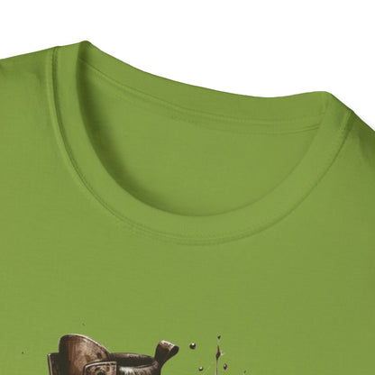 Trail Boss Cotton Tee: Bear-Proof Humor, Eco-Friendly Comfort, Versatile Outdoor Wear