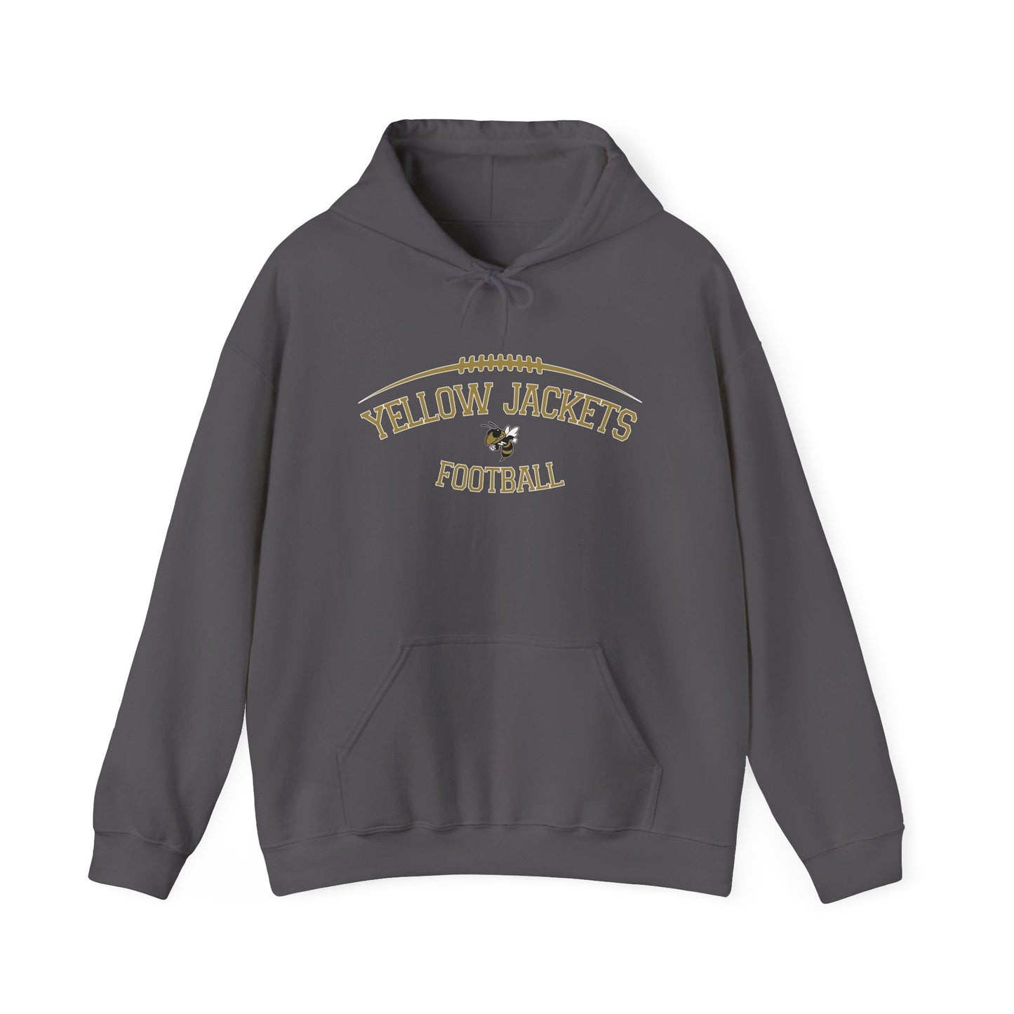 Yellow Jackets Football Unisex Hoodie, Cozy Sweatshirt, Game Day Apparel, Sports Team Gear, Unique Gift for Fans