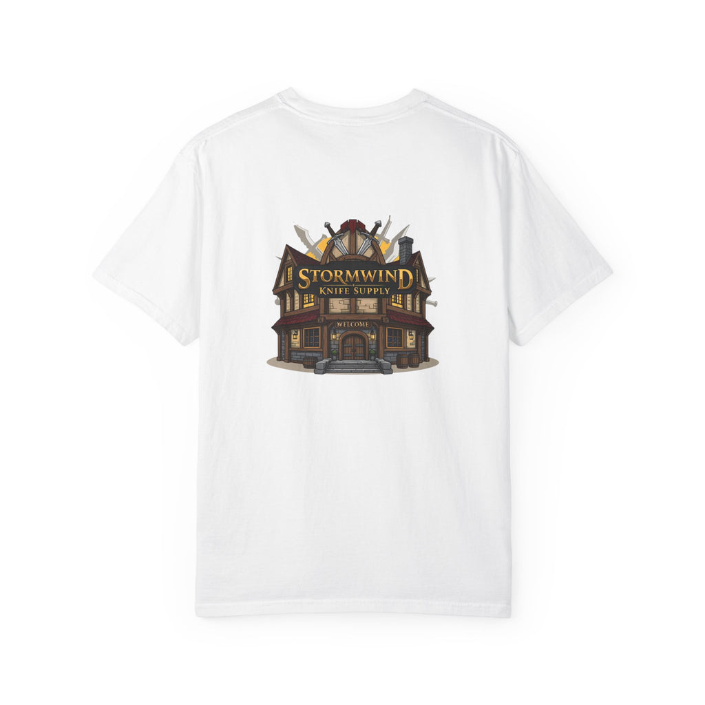 Stormwind-Inspired Unisex T-Shirt, Fantasy Apparel, Gamer Shirt, Gift for Gamers, Casual Wear, Gaming Merchandise