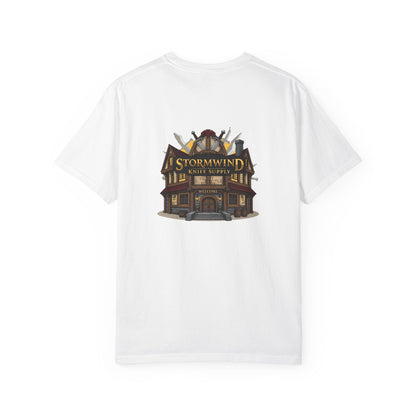 Stormwind-Inspired Unisex T-Shirt, Fantasy Apparel, Gamer Shirt, Gift for Gamers, Casual Wear, Gaming Merchandise