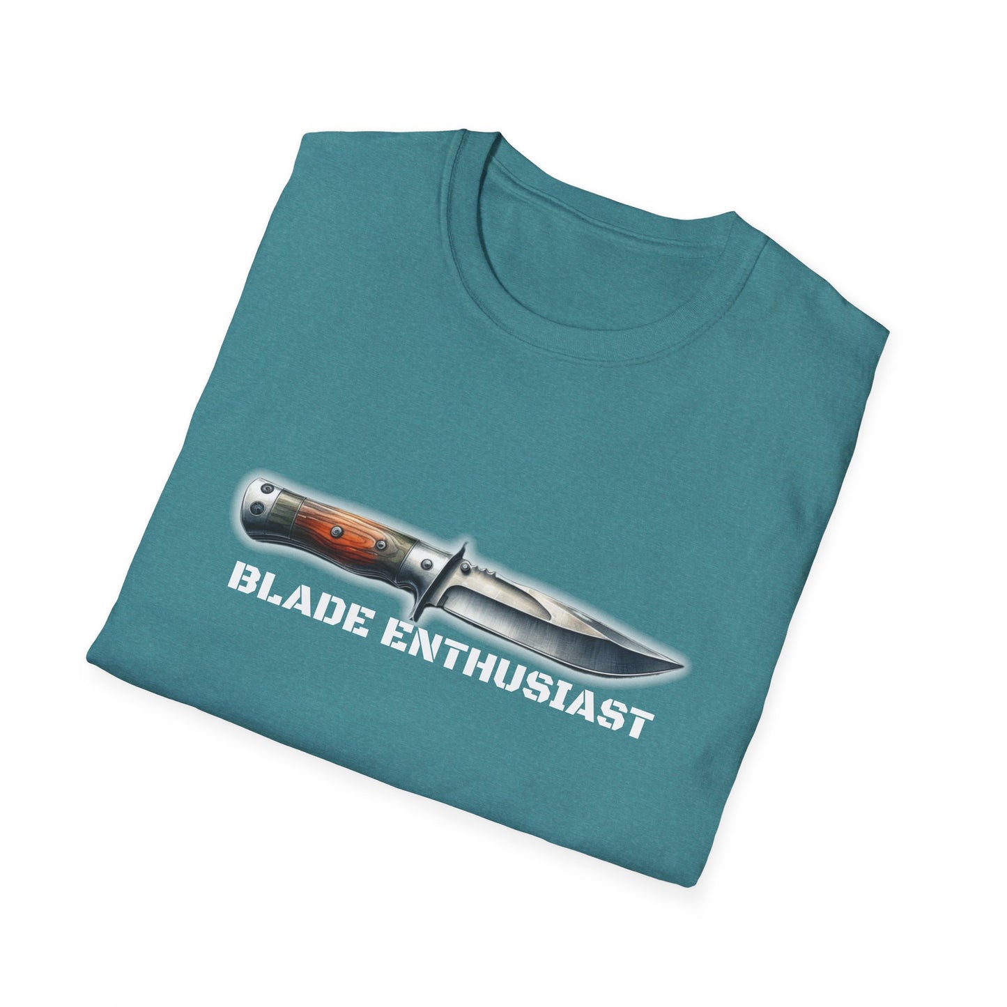 Blade Enthusiasts Soft-Style Tee - Knifeologist | Ethical & Lightweight Cotton Blend for Everyday Wear