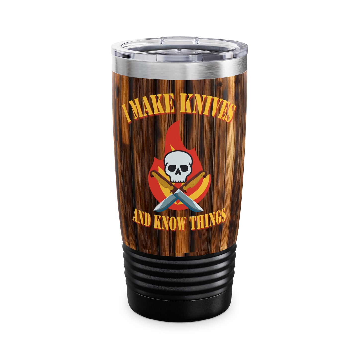 Makers & Knife Enthusiasts Ringneck Tumbler - 20oz Double-Wall Stainless Steel with Glossy Print