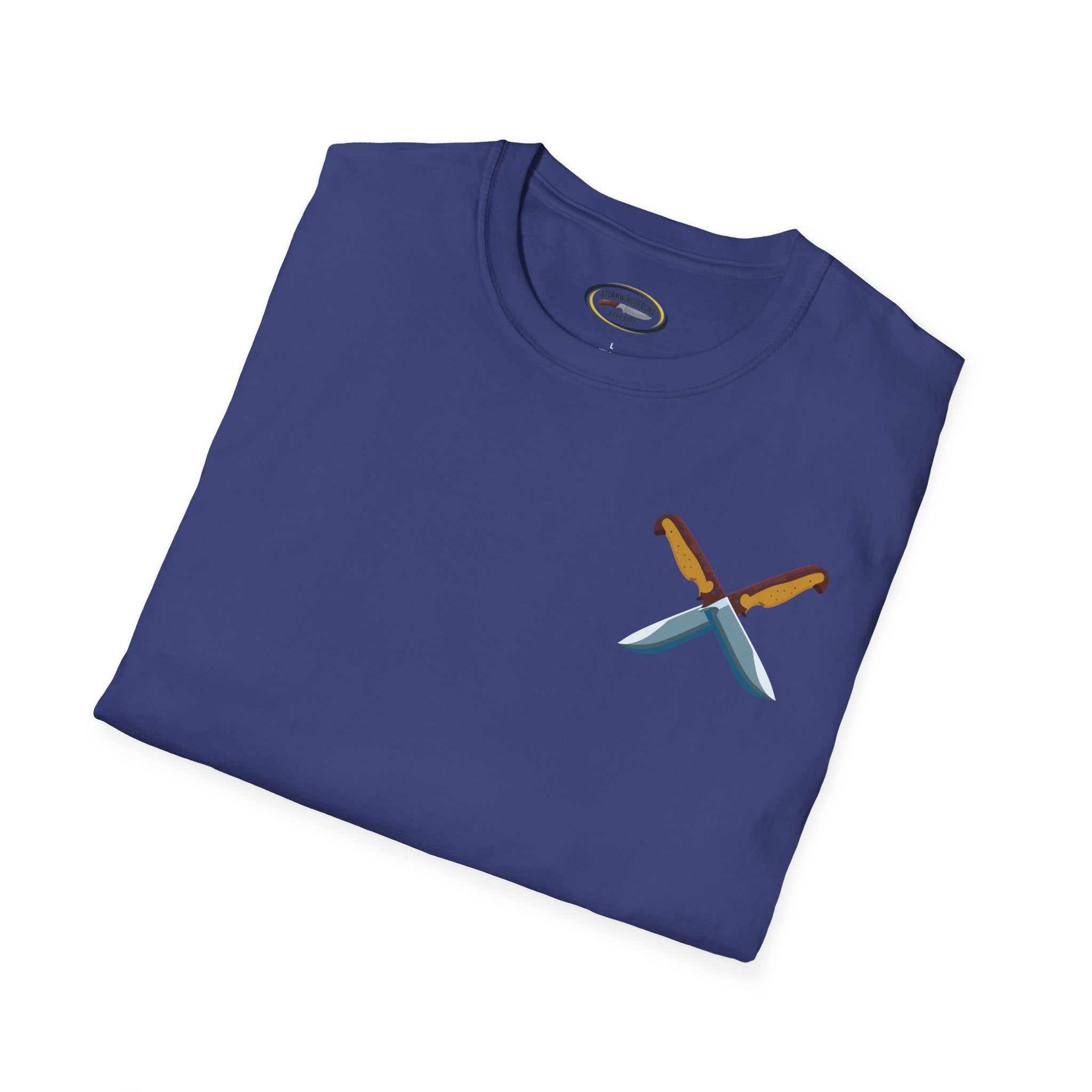 I’d Grind That Unisex T-Shirt - Soft Cotton Knife Enthusiast Tee, Durable Crew Neck, Ethically Made