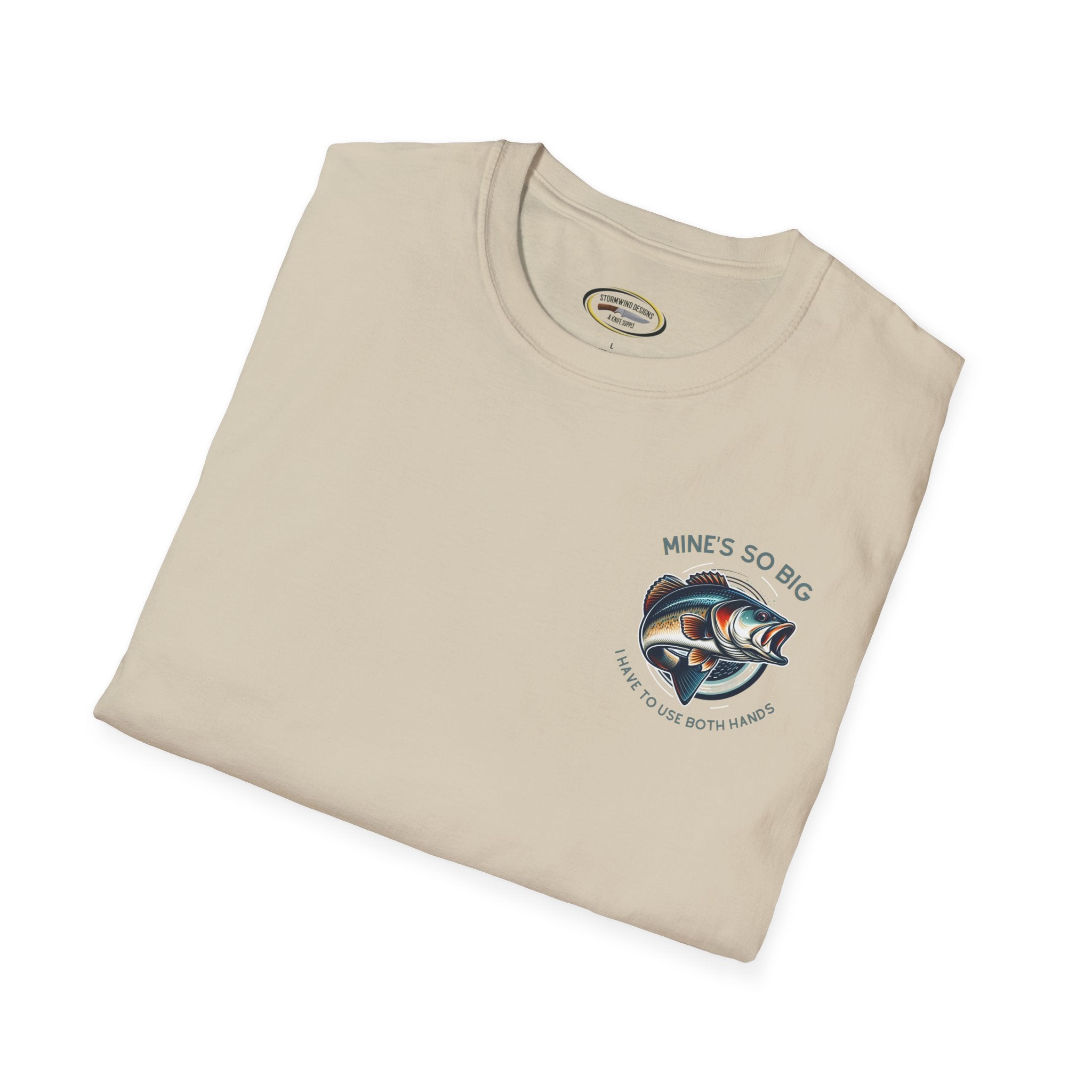 Unisex Bass Fishing T-Shirt | Humorous Angler Tee | Soft-Style Cotton Comfort | Durable & Ethical Casualwear | Funny Fishing Gift