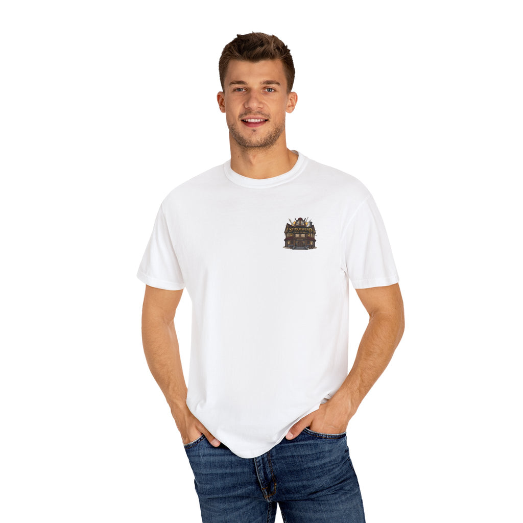 Stormwind-Inspired Unisex T-Shirt, Fantasy Apparel, Gamer Shirt, Gift for Gamers, Casual Wear, Gaming Merchandise