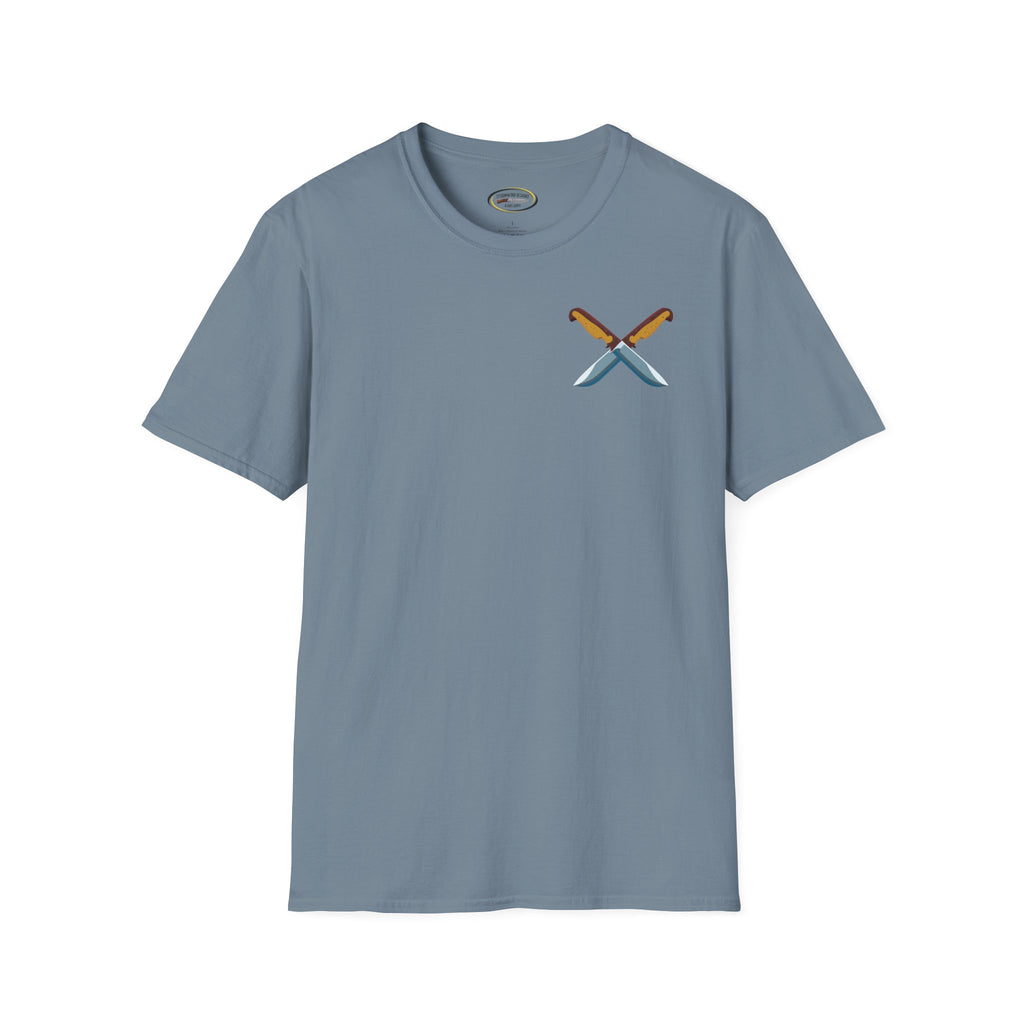 I’d Grind That Unisex T-Shirt - Soft Cotton Knife Enthusiast Tee, Durable Crew Neck, Ethically Made